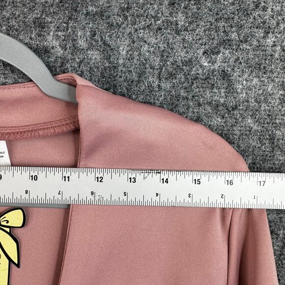 Vivienne Grace NYC Mauve Open Front Cardigan Jacket Women's Large NWT - Picture 4 of 8